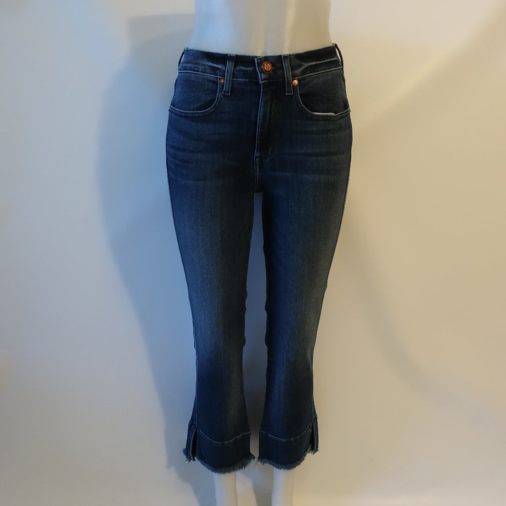 AYR Women's Flare & Wide Leg Jeans - Dark Blue